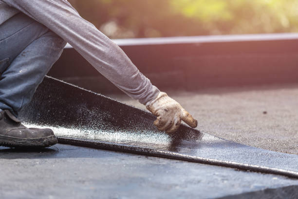 Professional Waterproofing technician working in Sonyea, NY